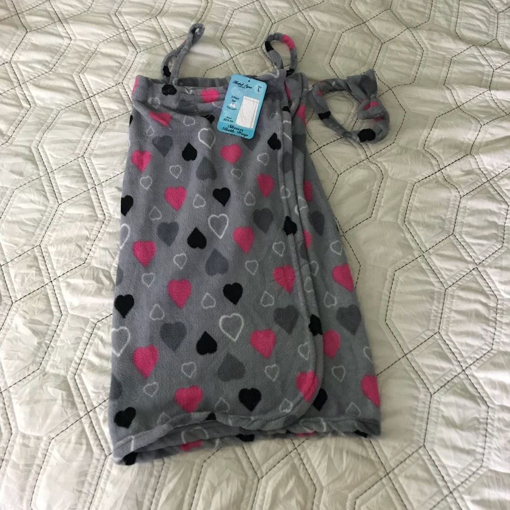 Shower bath wrap